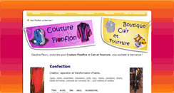 Desktop Screenshot of coutureflonflon.ch